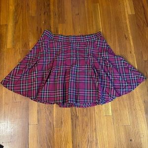 Torrid plaid skirt